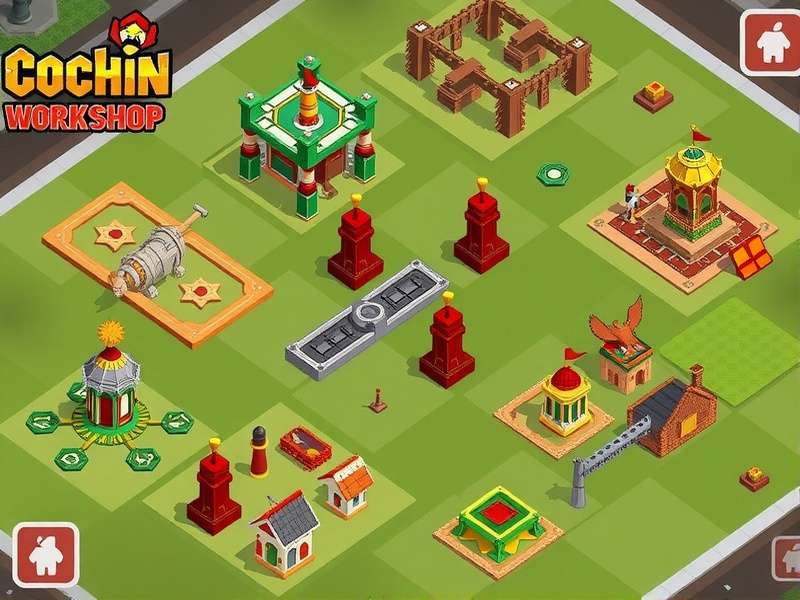 Game development team at Cochin Game Workshop